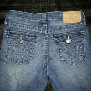 True Religion Straight Leg Jean's (Big Boy)
